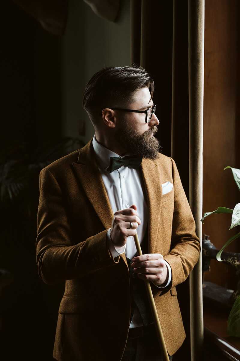 portret pana młodego