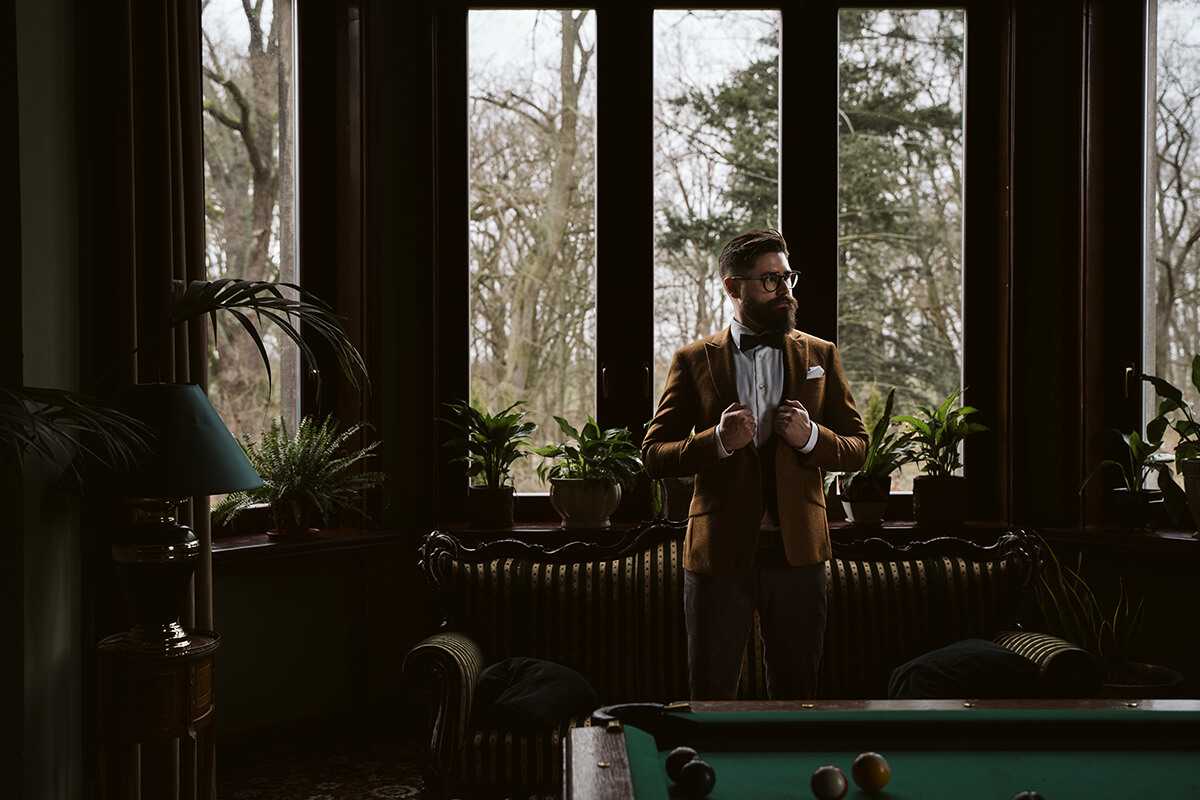 portret pana młodego