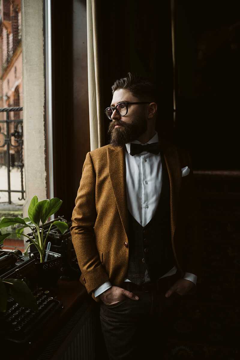 portret pana młodego