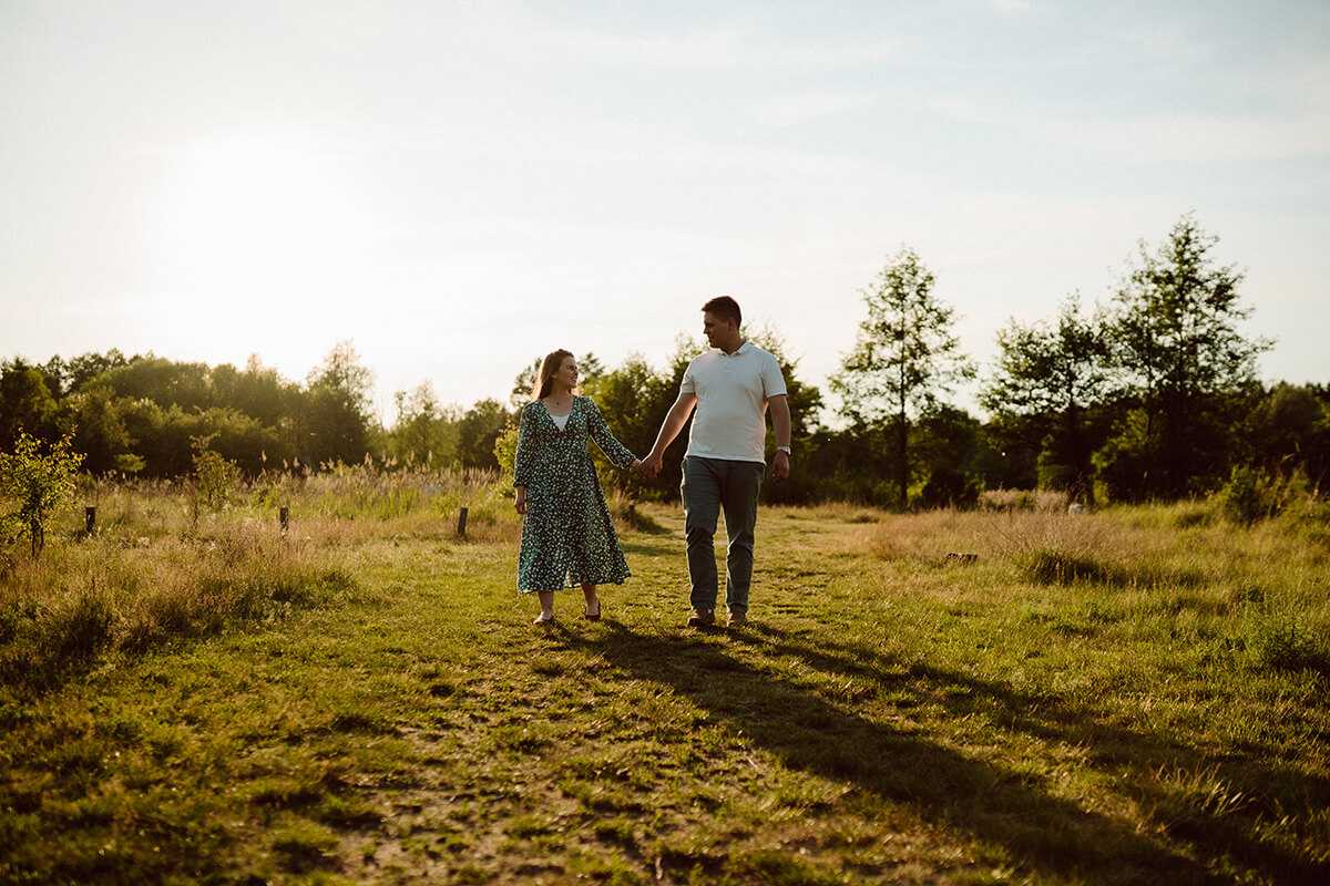 sesja narzeczenska wilczy młyn