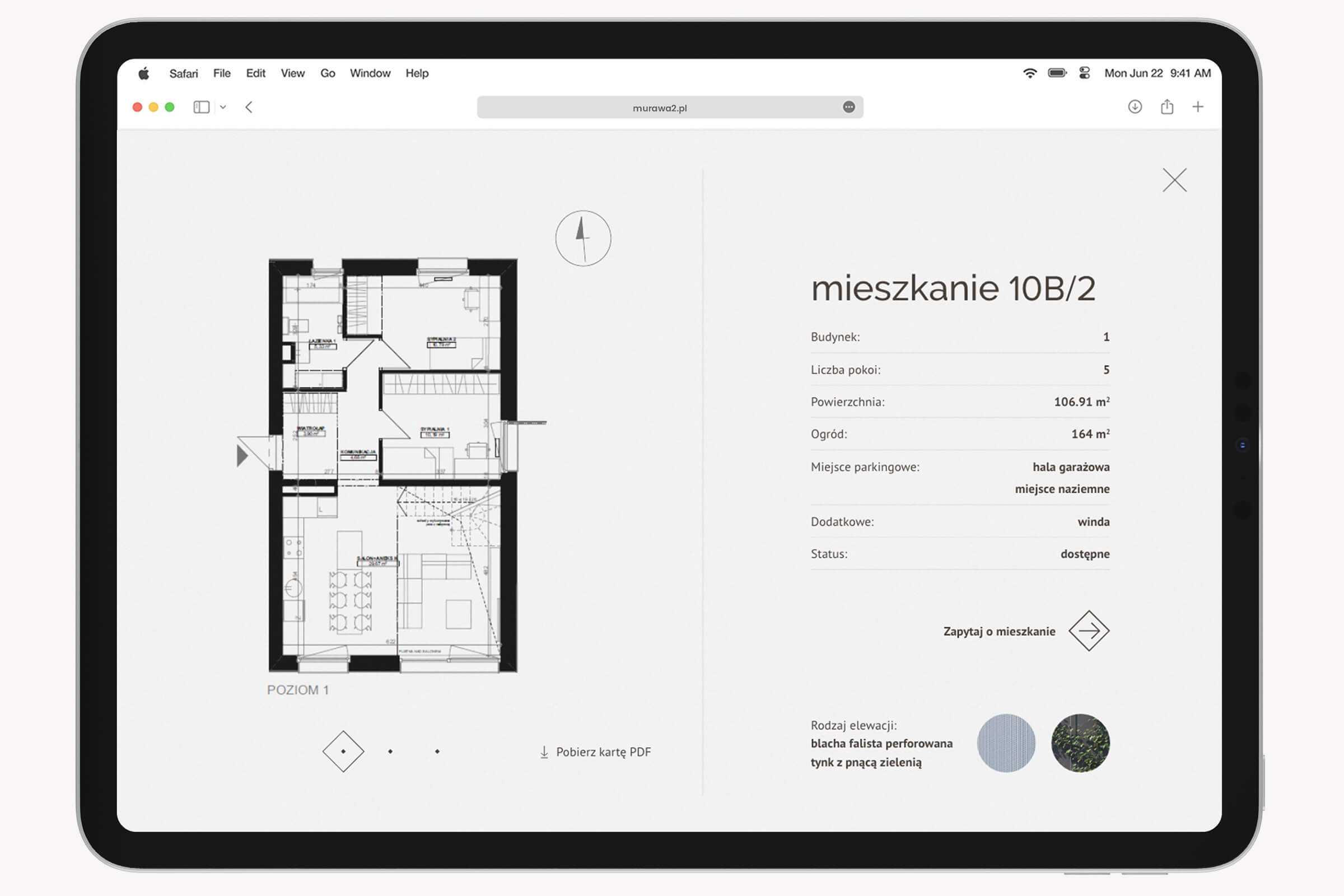 prezentacja karty mieszkania murawa 2