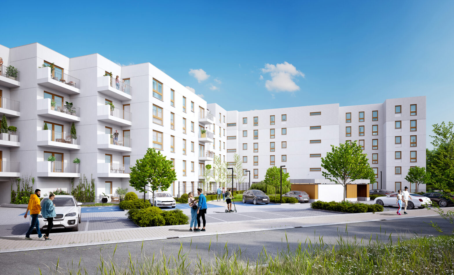 Banery reklamowe inwestycji Junique