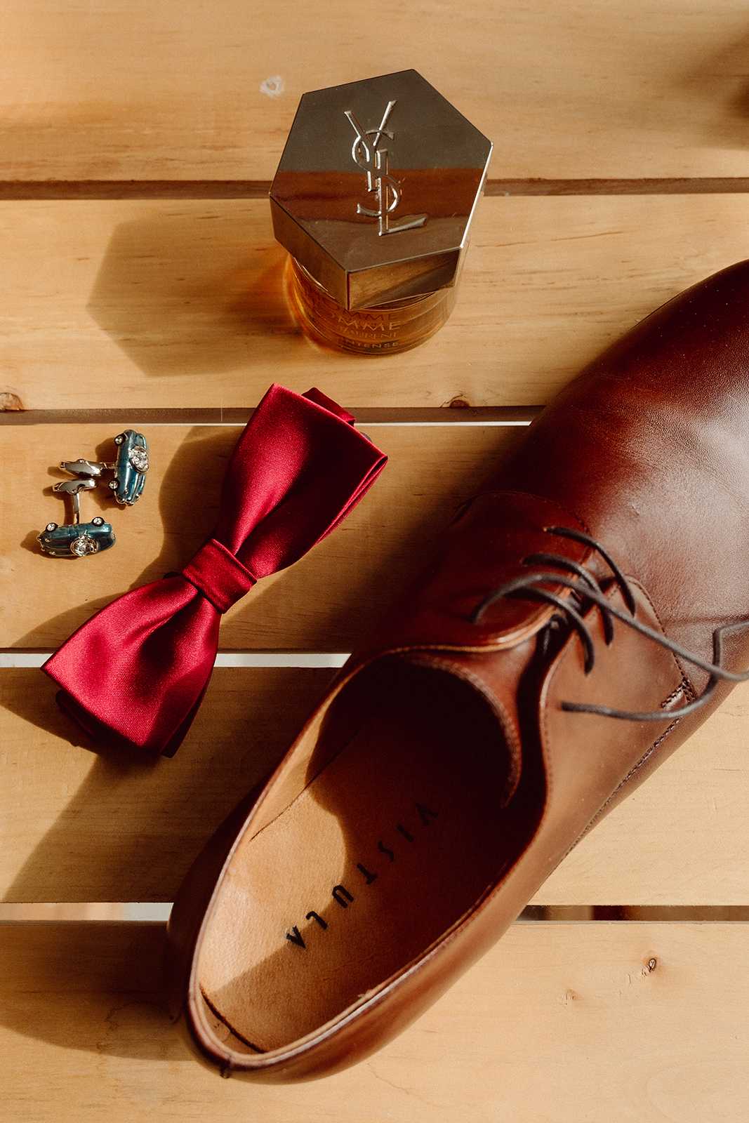 przygotowania pana młodego