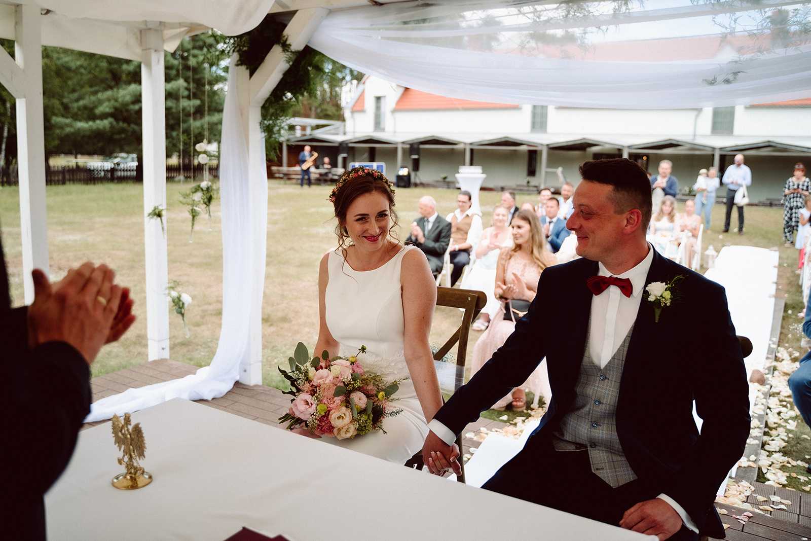 fotografia ślubna para młoda